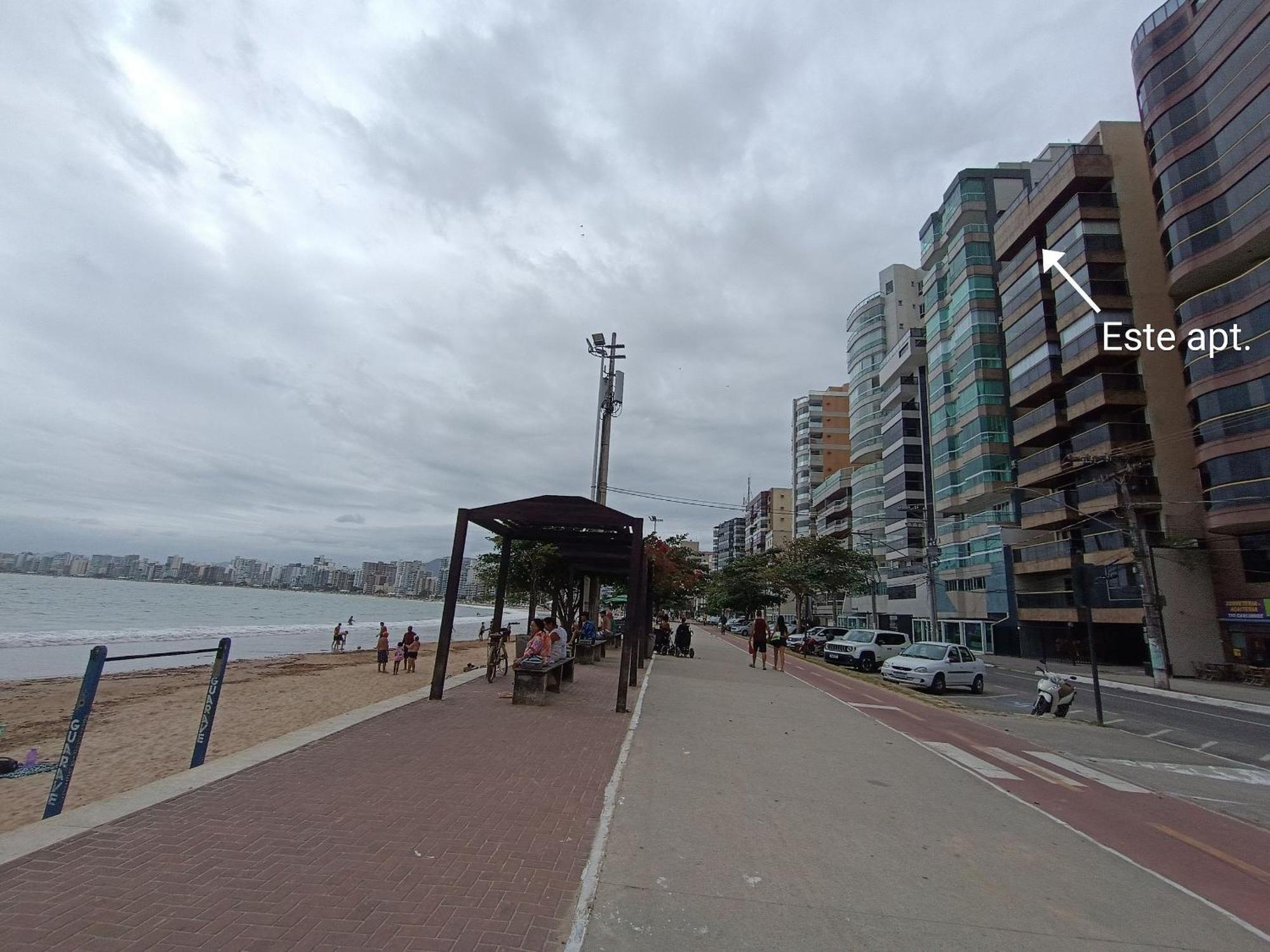Praia Do Morro - Apt. Canto Nobre, Frente Total Para O Mar, 4 Quartos 1 Vaga De Garagem, 2 Banheiros Guarapari Εξωτερικό φωτογραφία