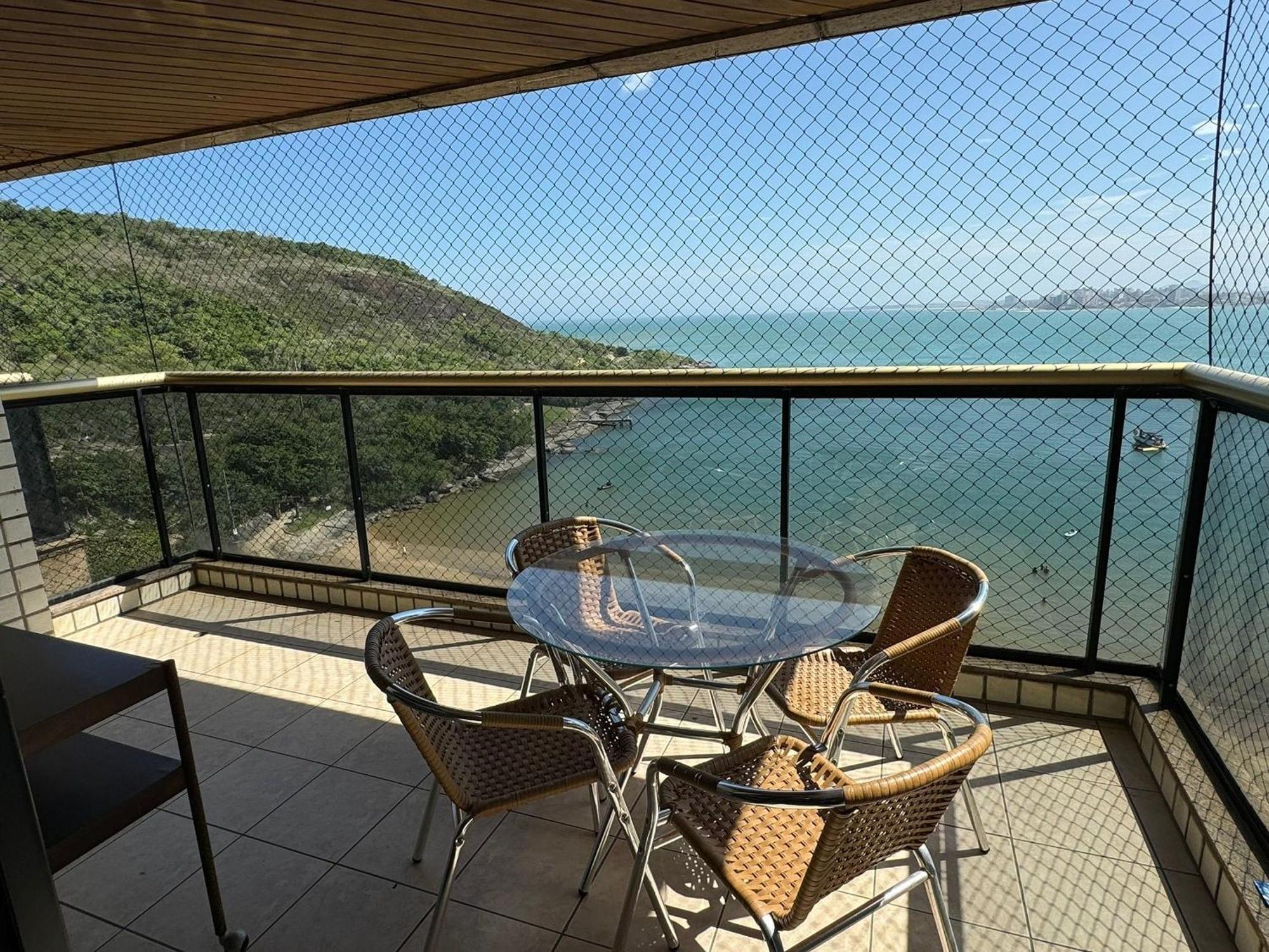 Praia Do Morro - Apt. Canto Nobre, Frente Total Para O Mar, 4 Quartos 1 Vaga De Garagem, 2 Banheiros Guarapari Εξωτερικό φωτογραφία